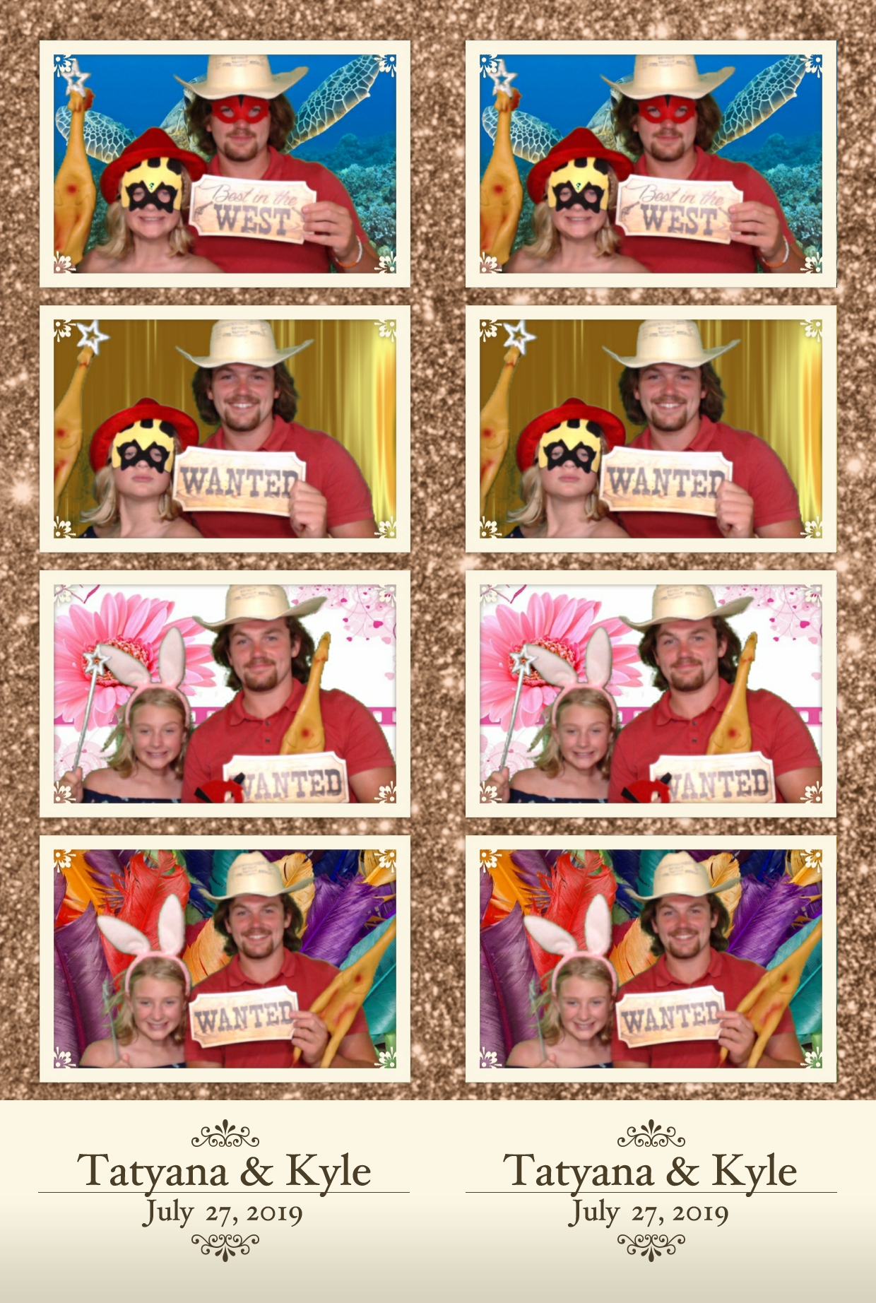 Tatyana and Kyle’s Wedding | View more photos from the event at gallery.photoboothbillings.com/u/PhotoBoothBillings/Tatyana-and-Kyle’s-Wedding